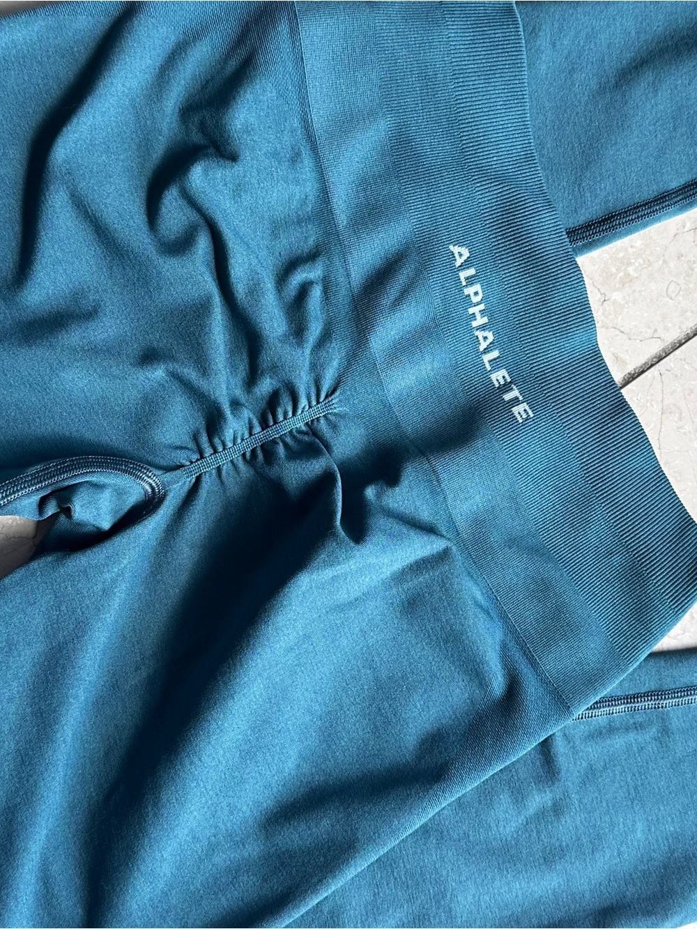 Alphalete Deep Teal Performance Leggings